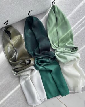 شال نخ ابریشم طیفی - Image 3