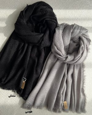شال نخ پنبه حصیری پاییزه - Image 2
